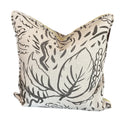 Botanical- Charcoal 22" Custom Boxed Pillow