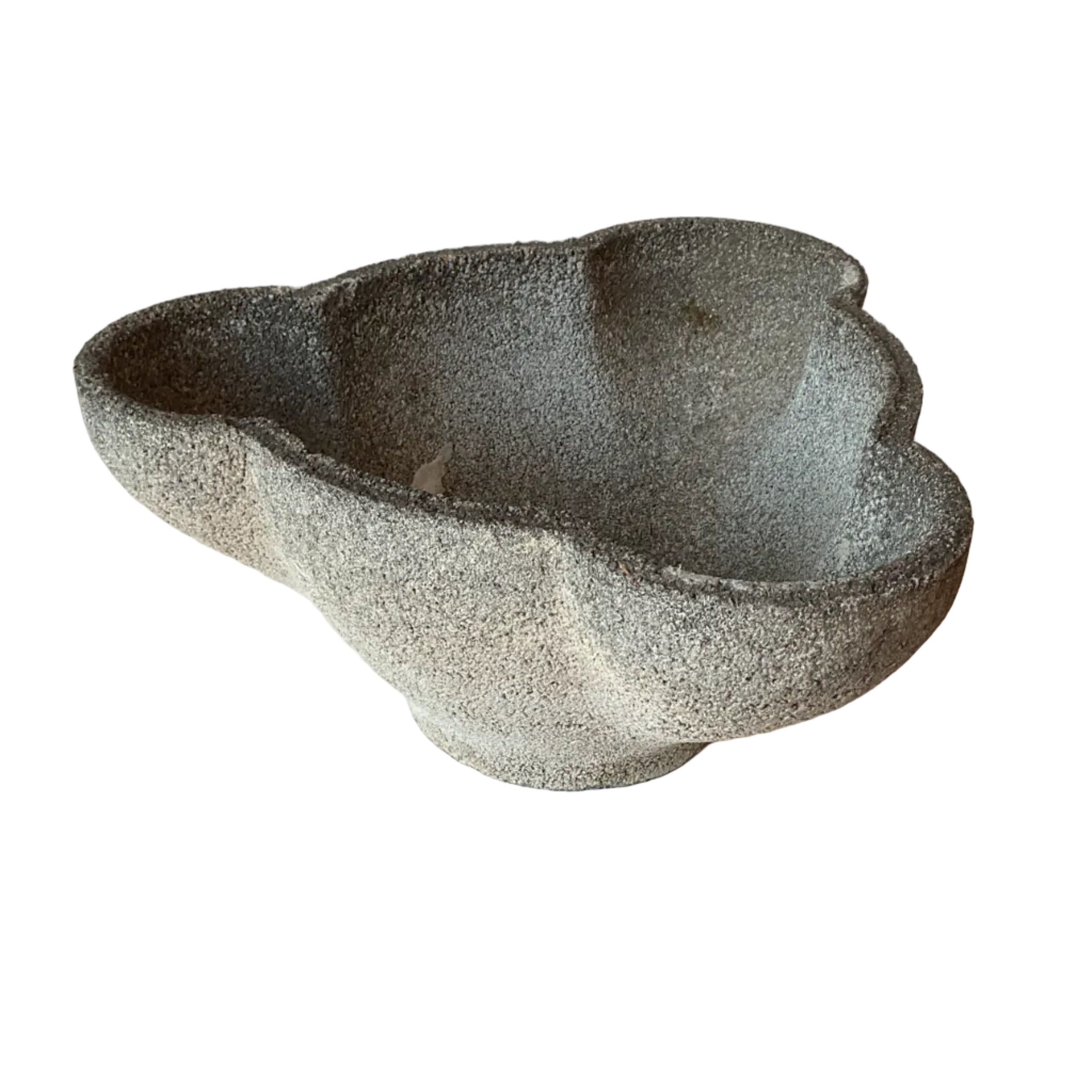 Concrete Clover Pot