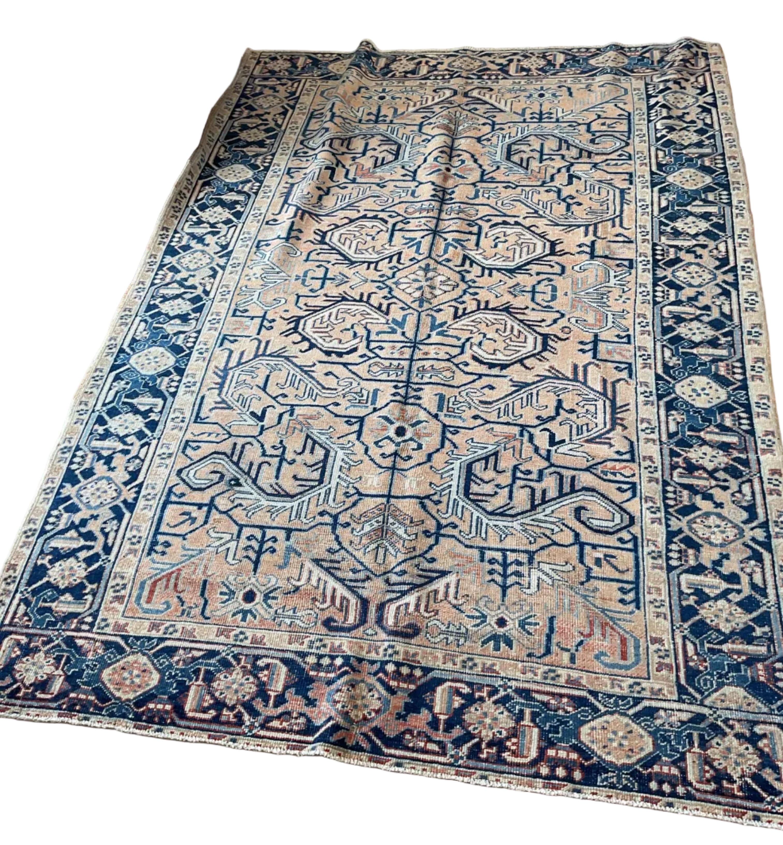 Vintage Persion Rug - 6.9'x9.4'