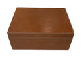 Leather Box - Camel - Large