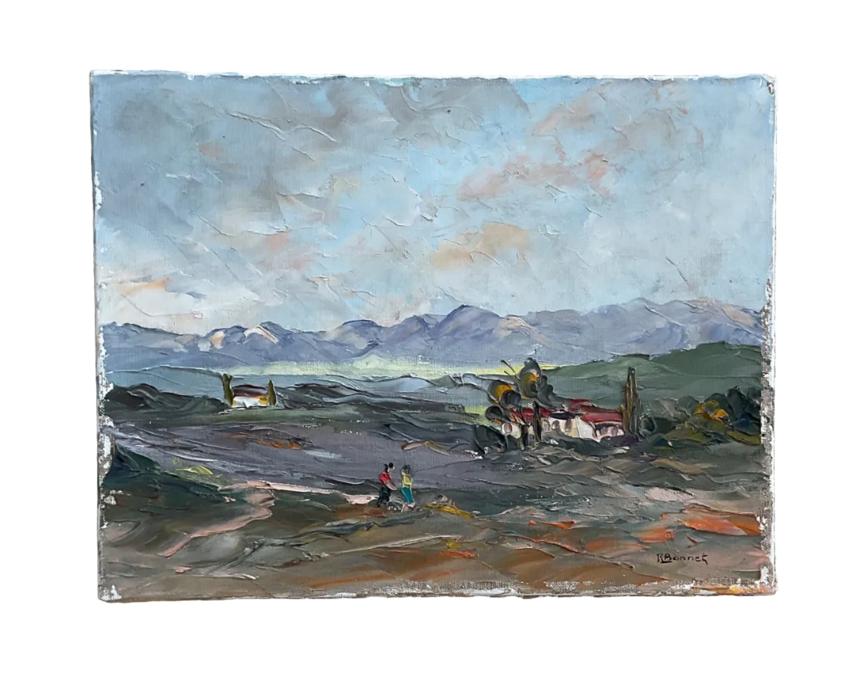 R. Bonner Original Oil Painting