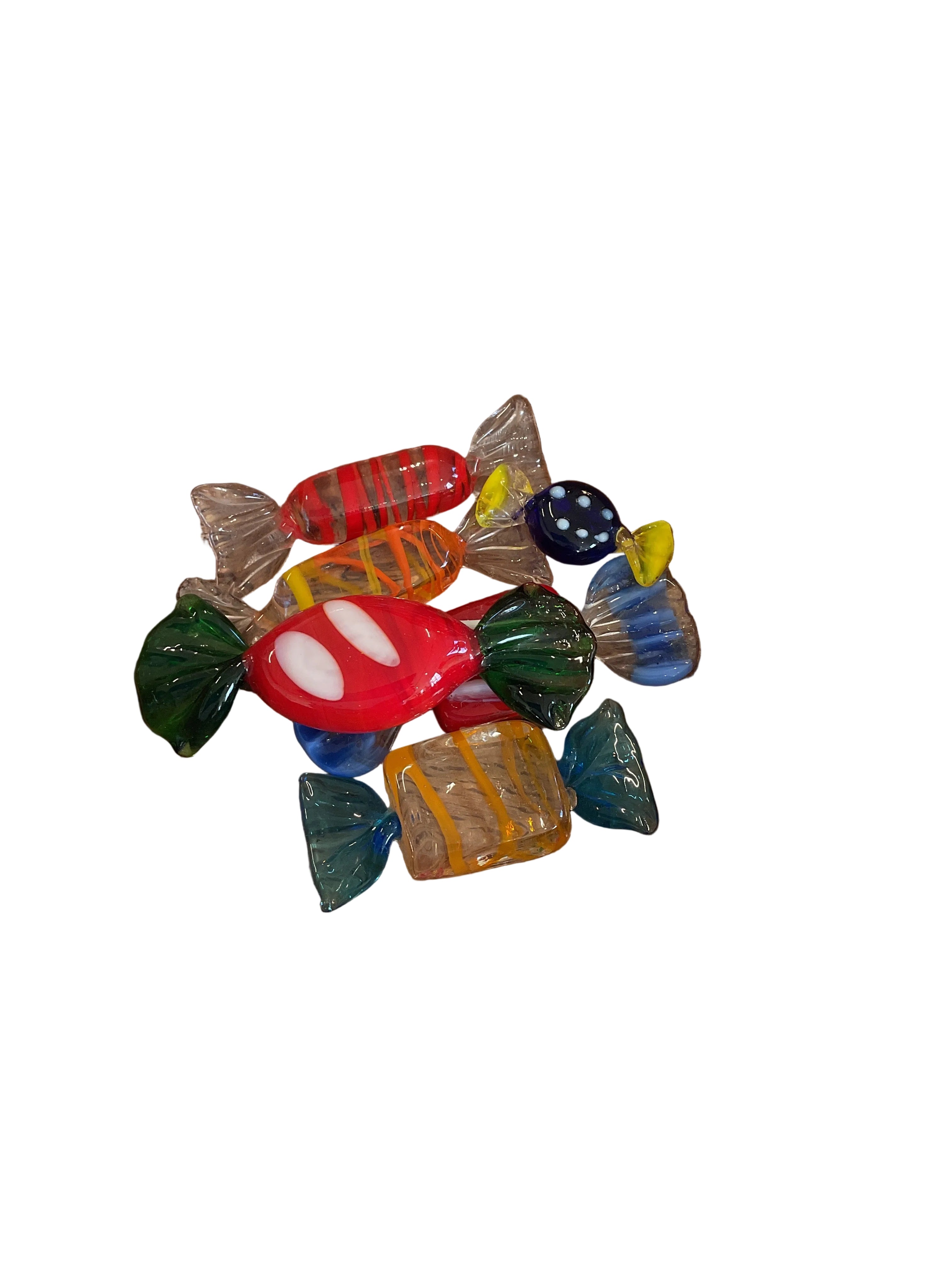 Vintage Murano Glass Candies - Set of 6