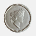 Antique Plaster Stucco Medallion