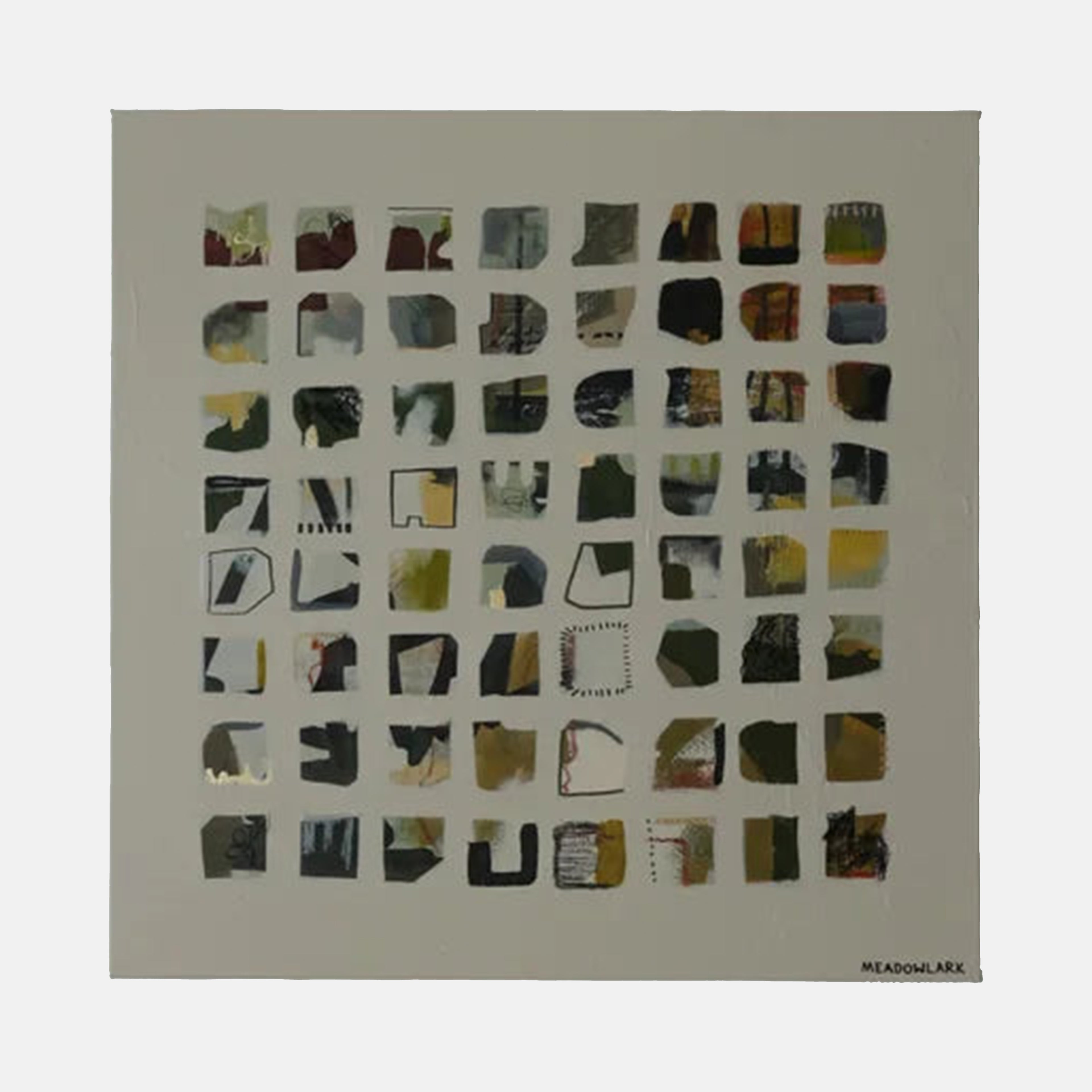 Kim Meadowlark Painting "DIFFERENT PACE"