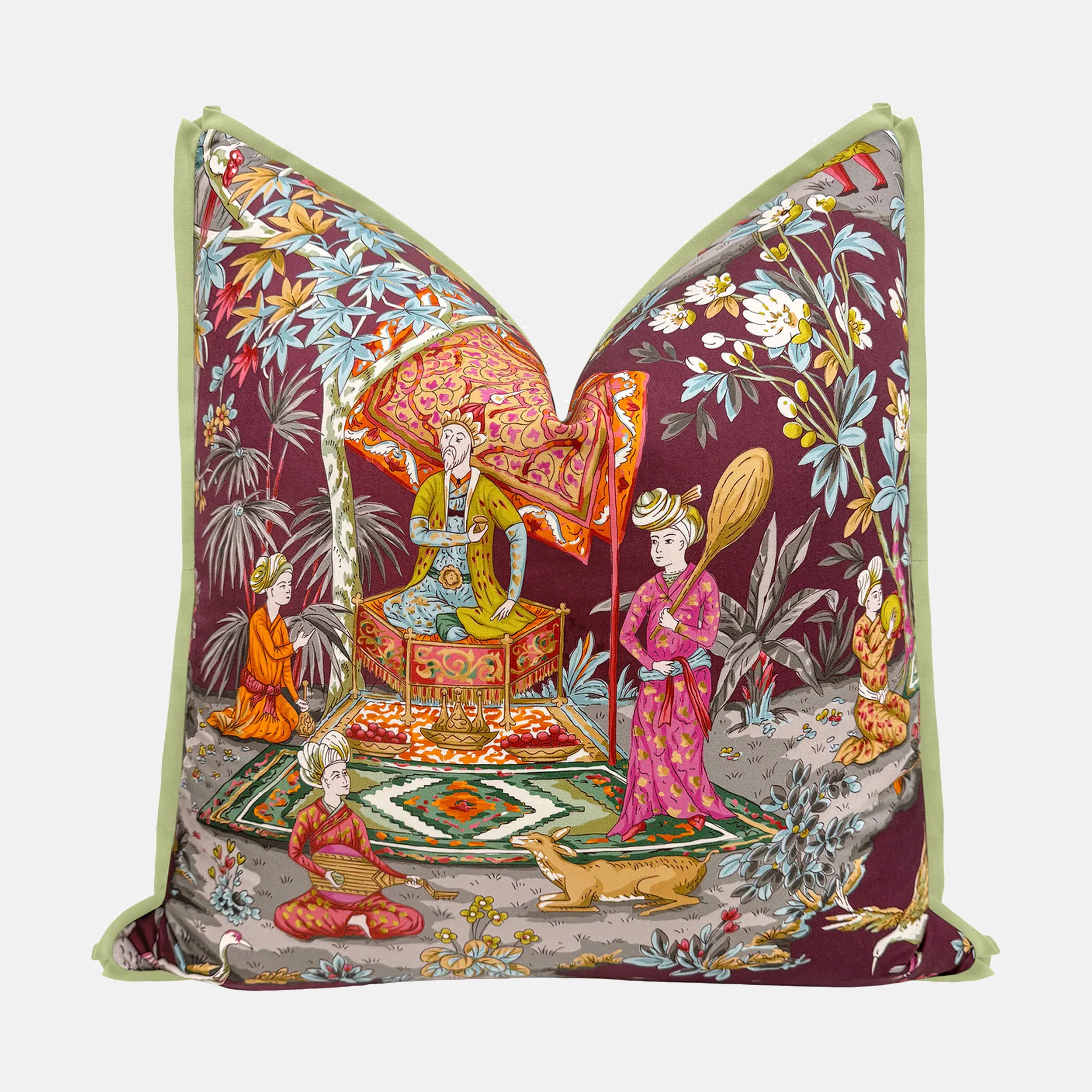 Lodi Garden Print Pillow