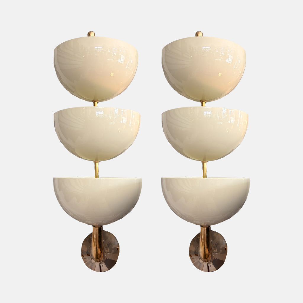 Mid Century Stilnovo Style Sconces