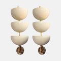 Mid Century Stilnovo Style Sconces