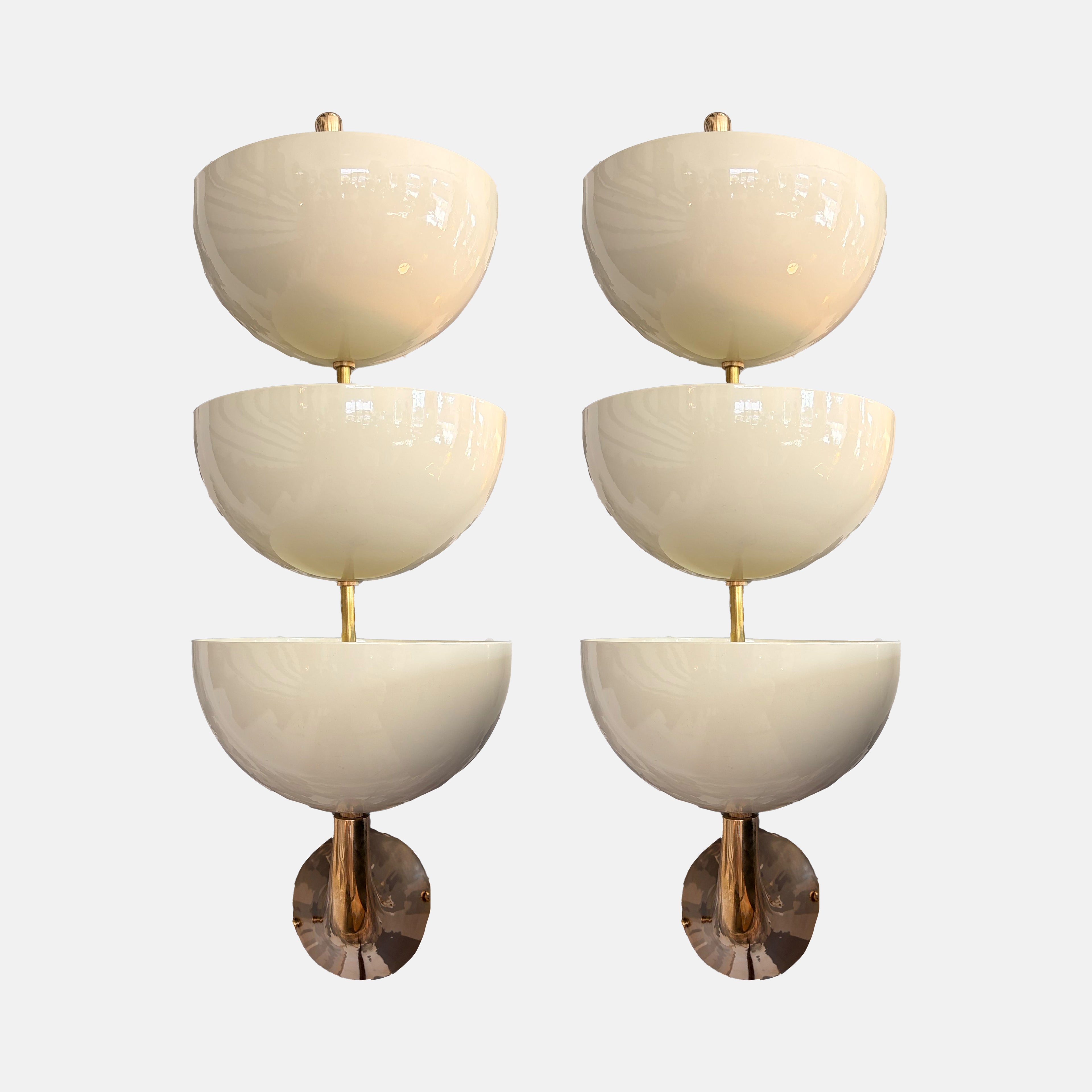 Mid Century Stilnovo Style Sconces