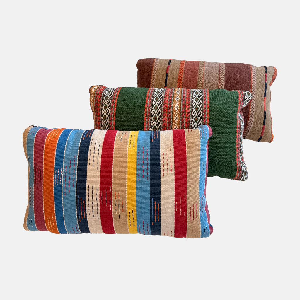 Custom Stripe Kidney Pillow