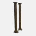 Tall Wood Column Fragments