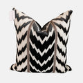 Zig Zag Velvet Pillow