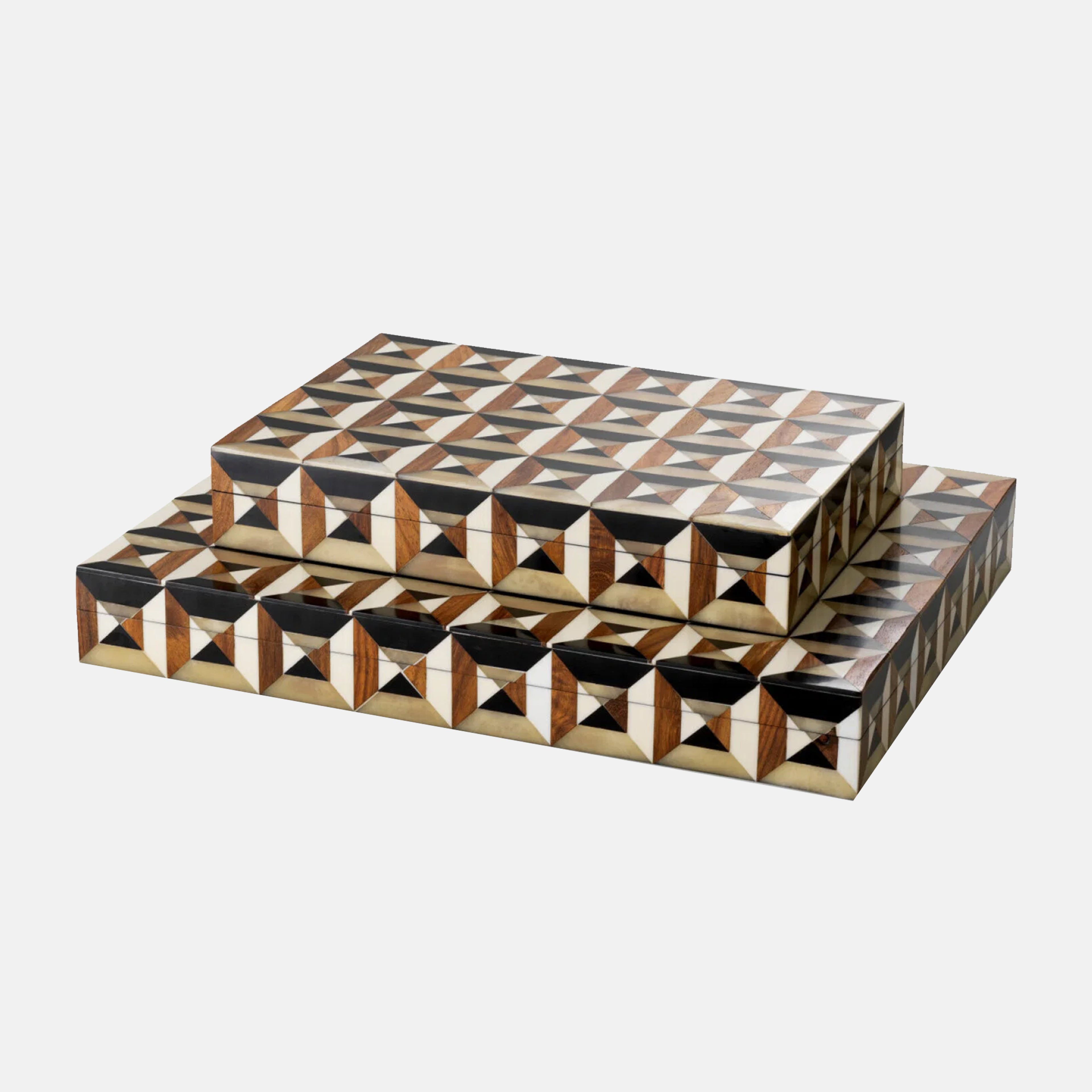 Eichholtz Geometric Inlay Boxes