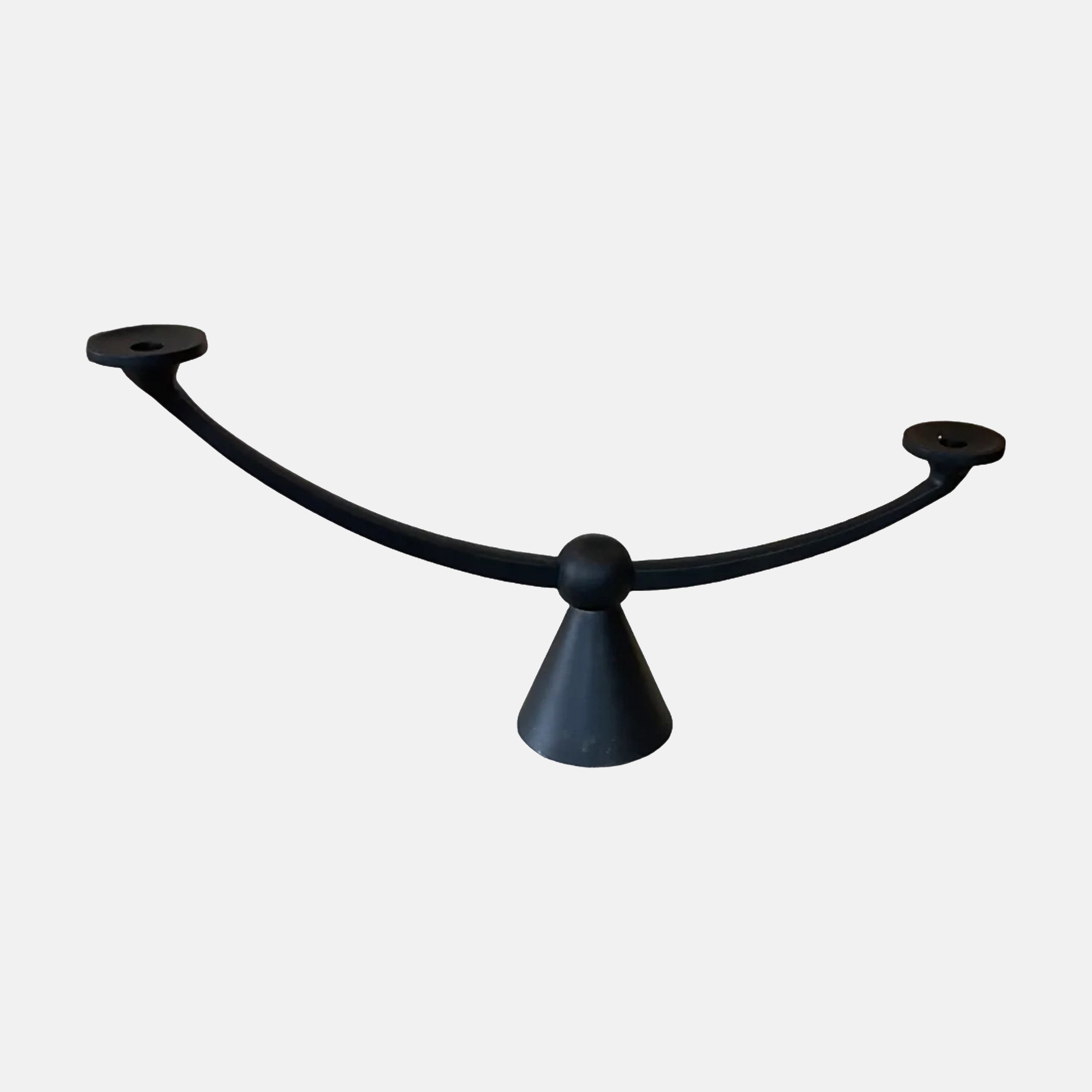 Iron Y-Shaped Candle Holder