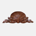 Vintage Plaster Acanthus Leaf and Shell Wall Pocket