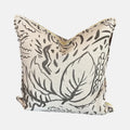 Botanical - Charcoal Boxed Pillow