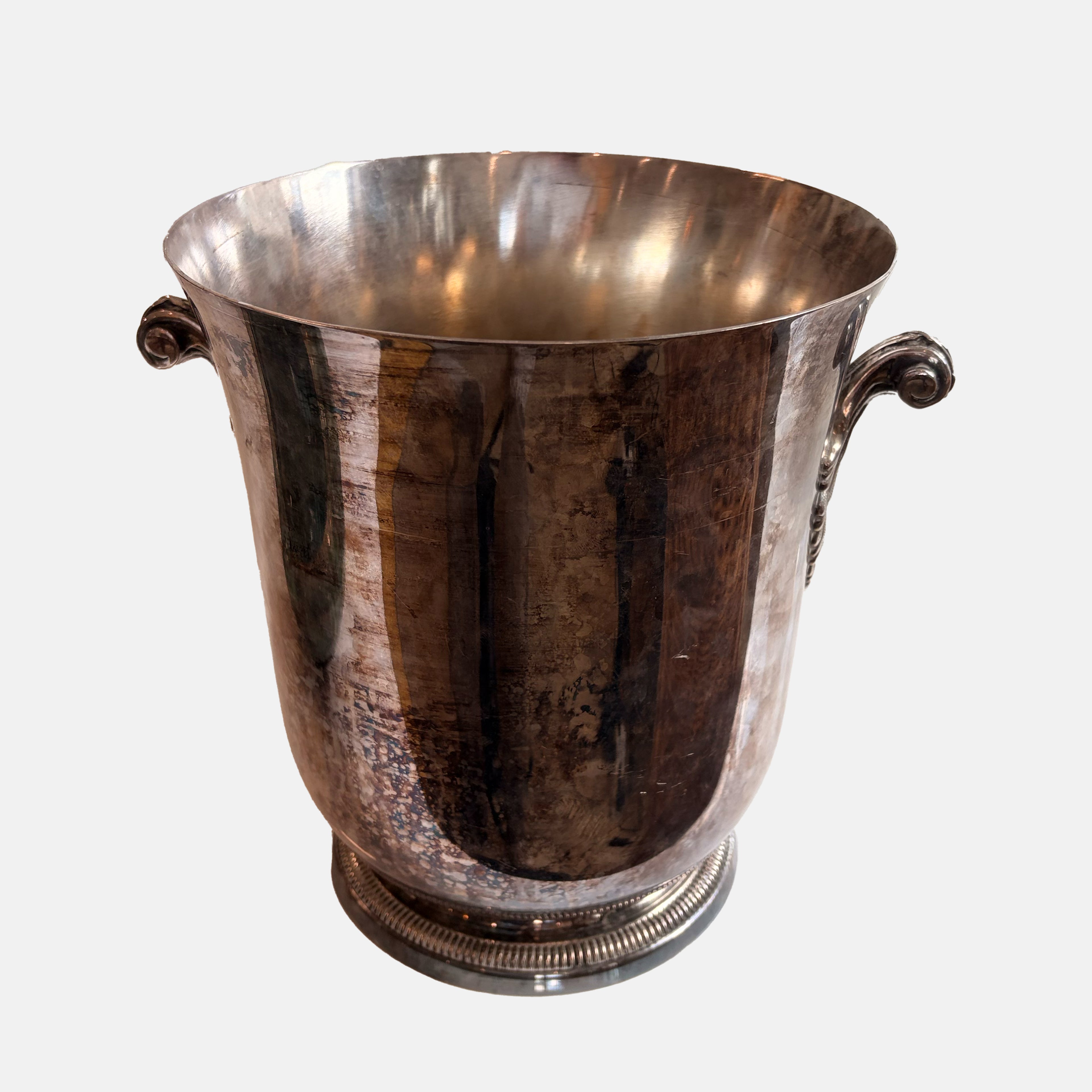 Large Wide Vintage Champagne Bucket