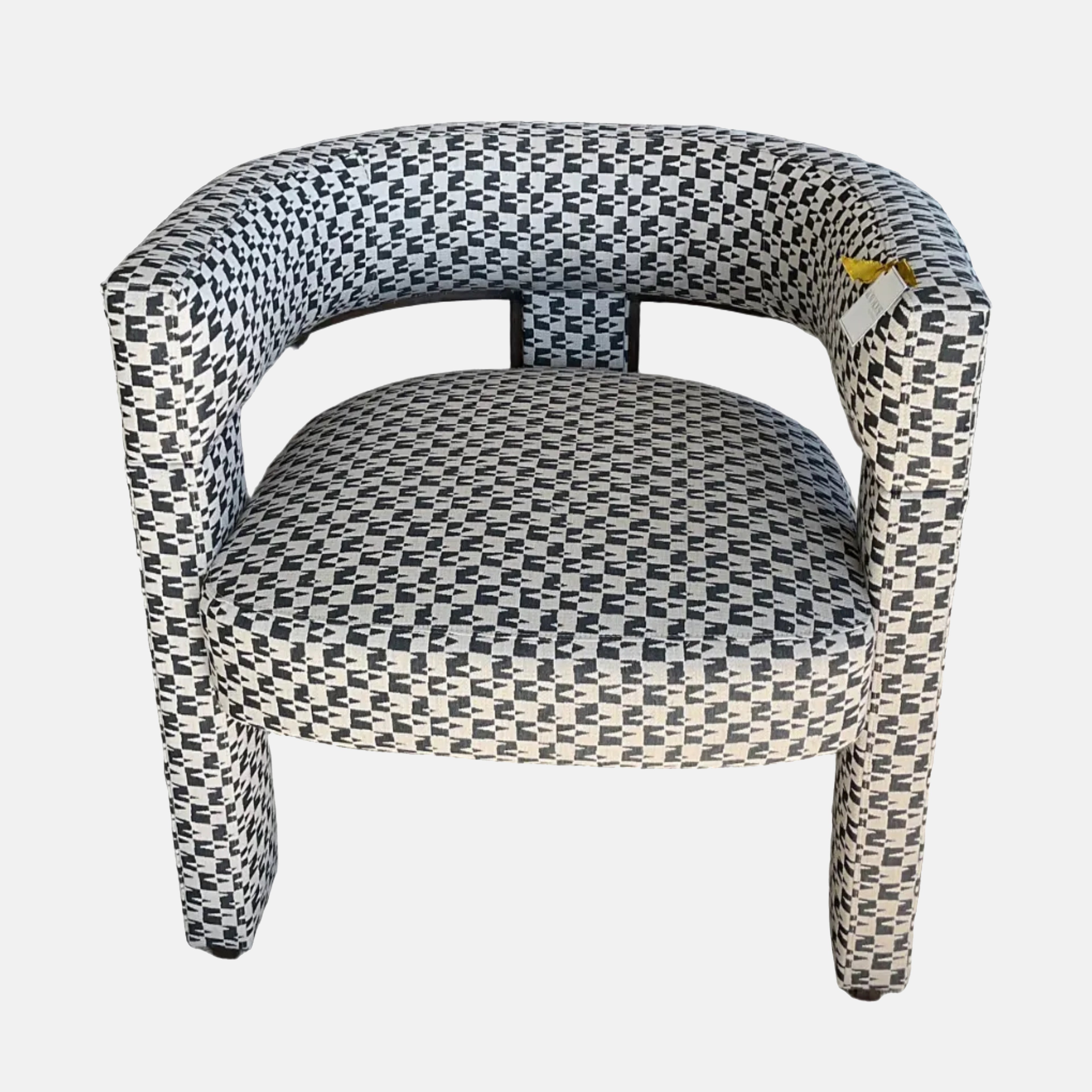 Custom Barrel Chair