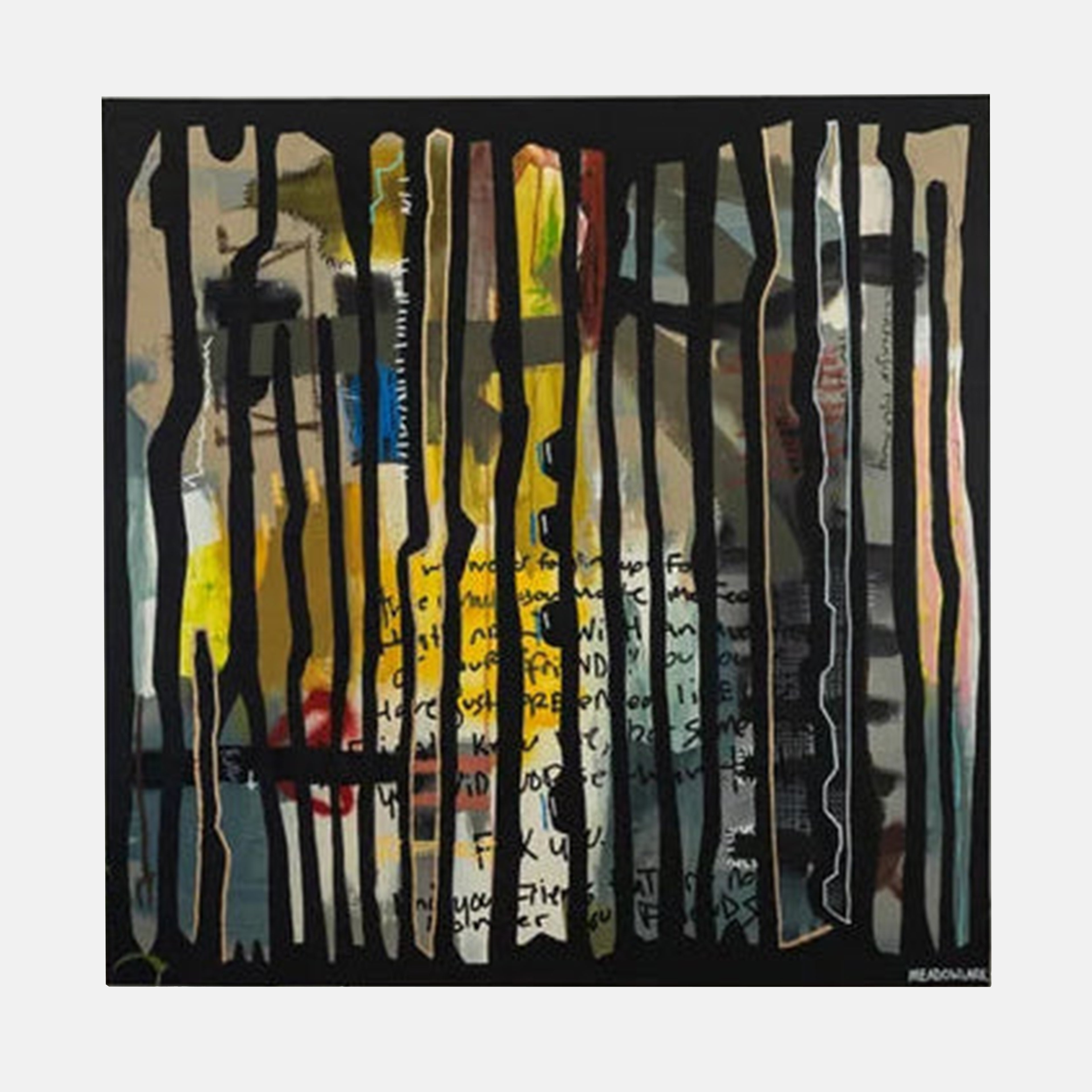 Kim Meadowlark Painting "DECEPTION"