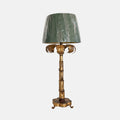 Gilded Palm Lamp
