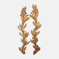 Pair of Italian Carved Giltwood Appliques