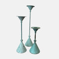 Verdigris Candlesticks