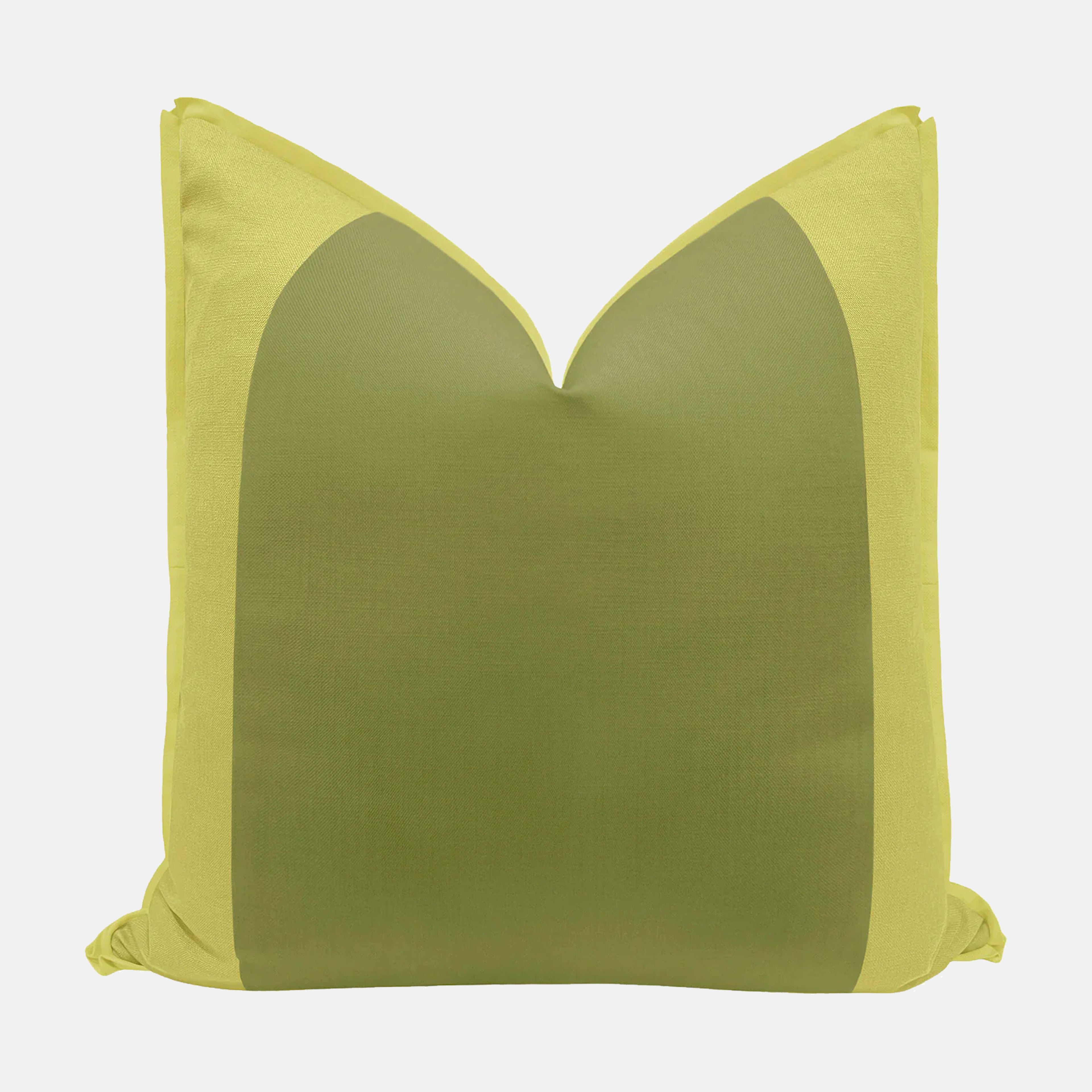 Chartreuse Linen Pillow