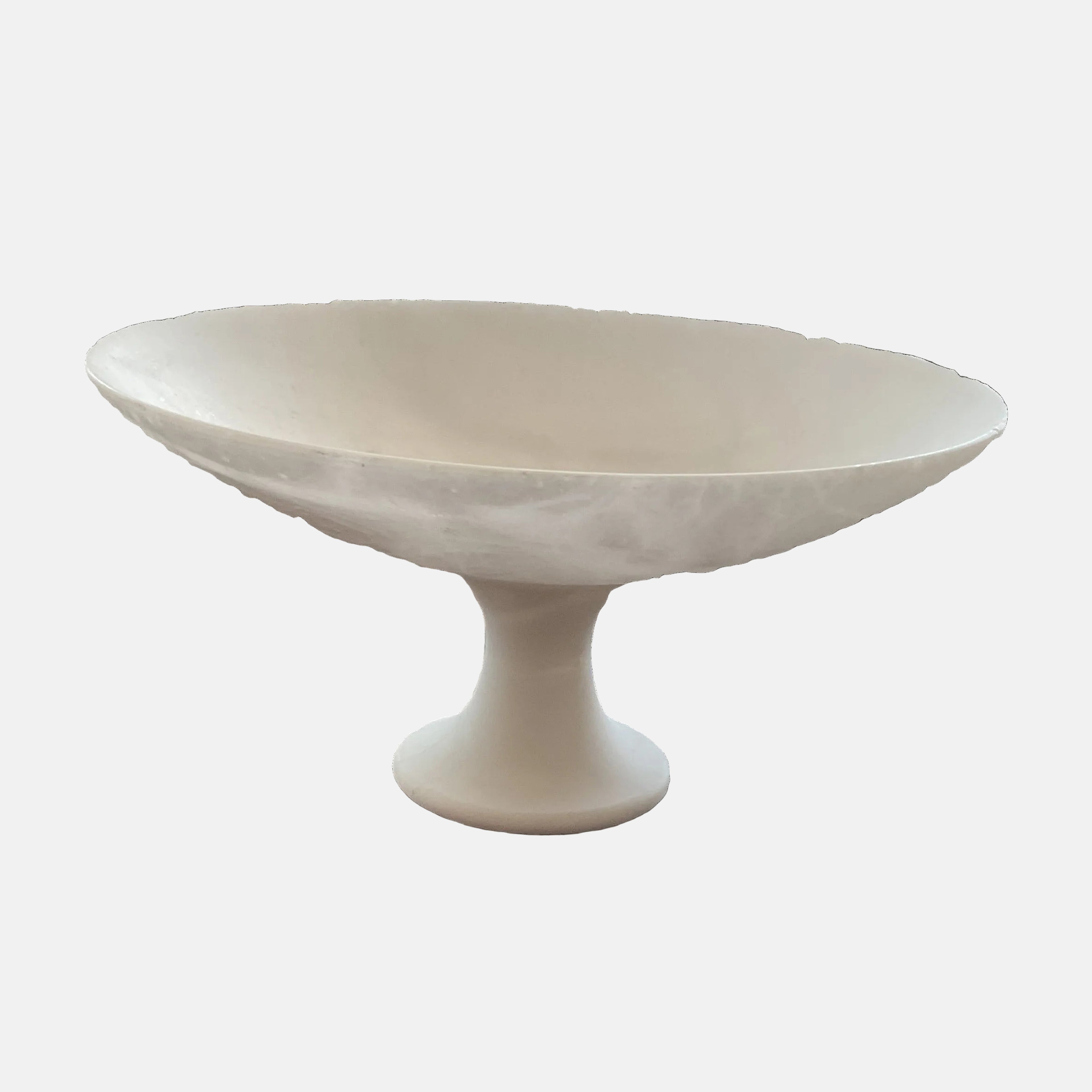 Alabaster Compote - Large