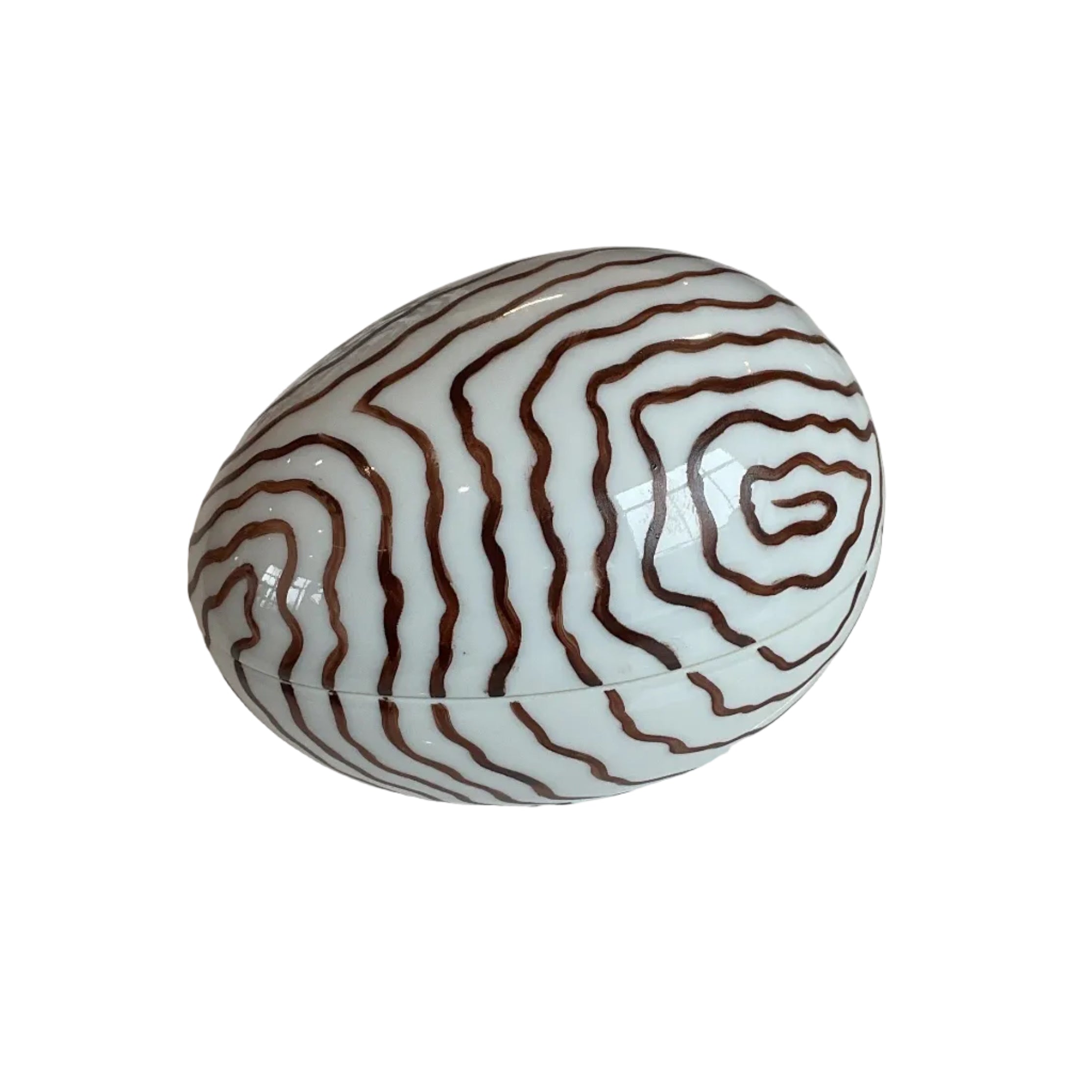 Limoges Painted Egg