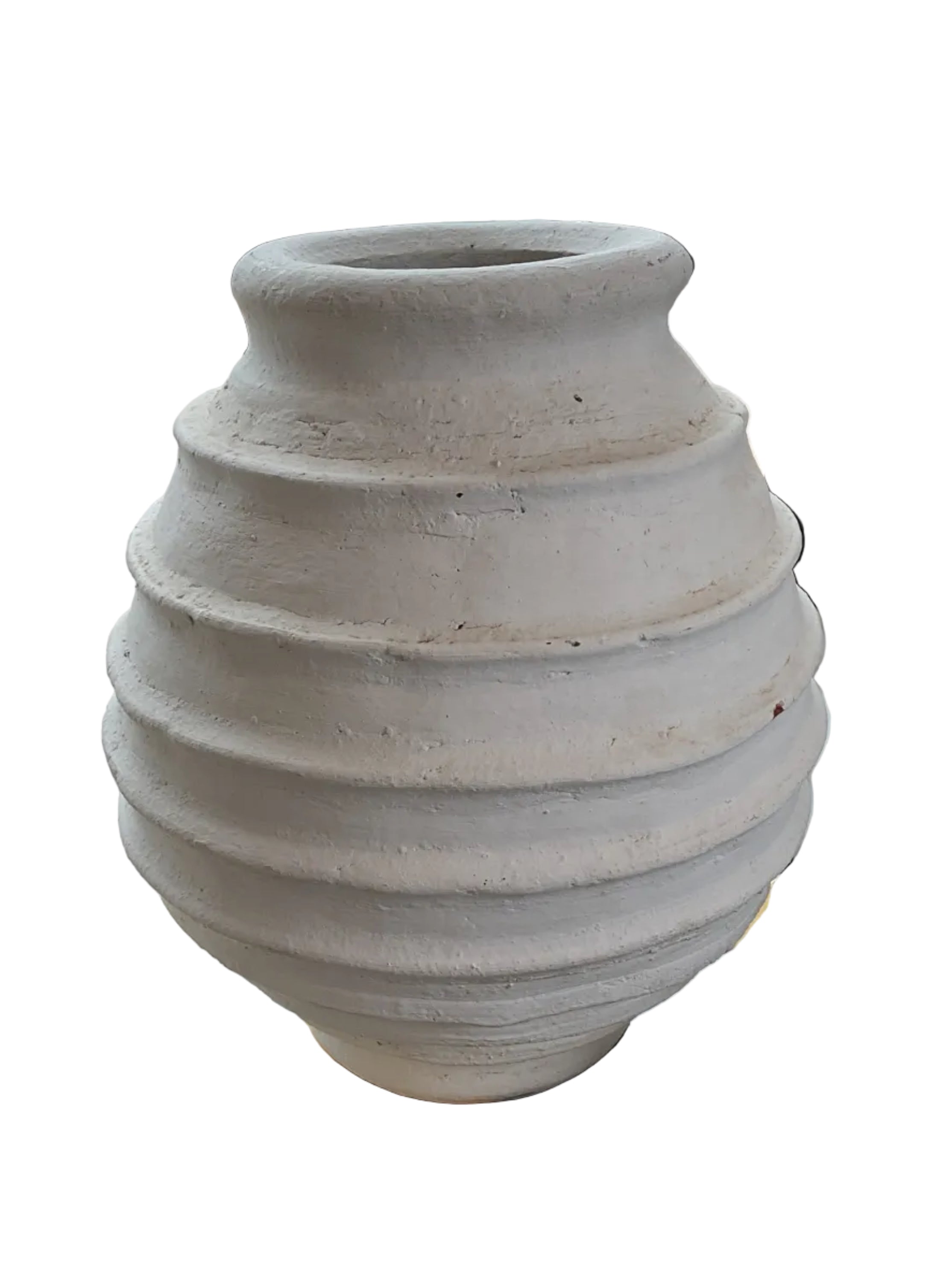 White Beehive Pot