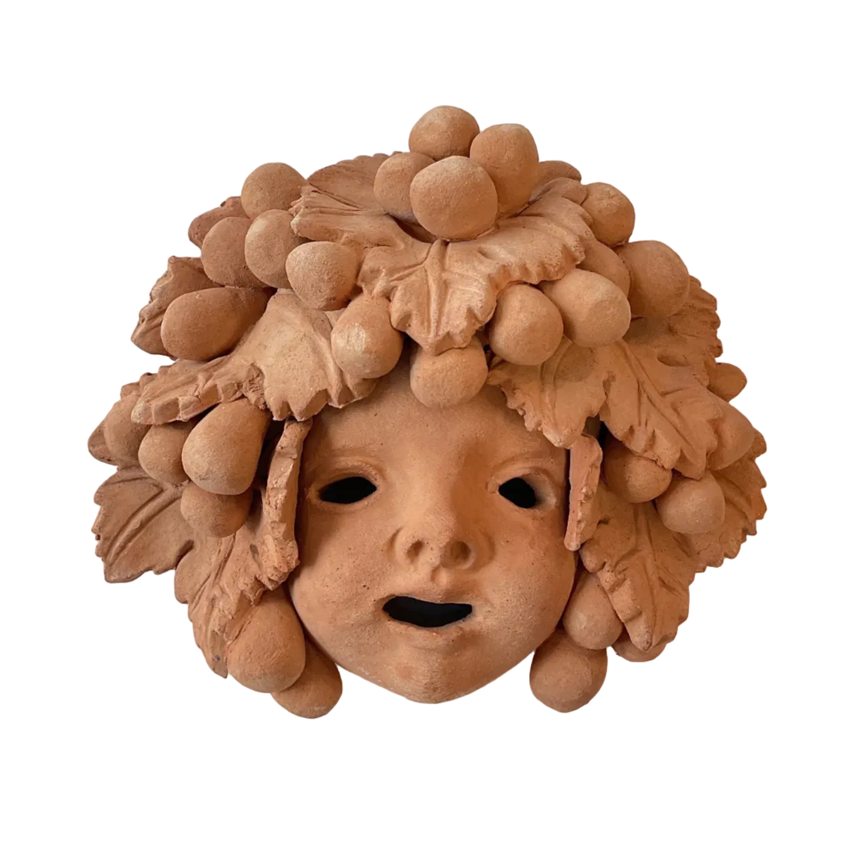 Terra Cotta Face Wall Art
