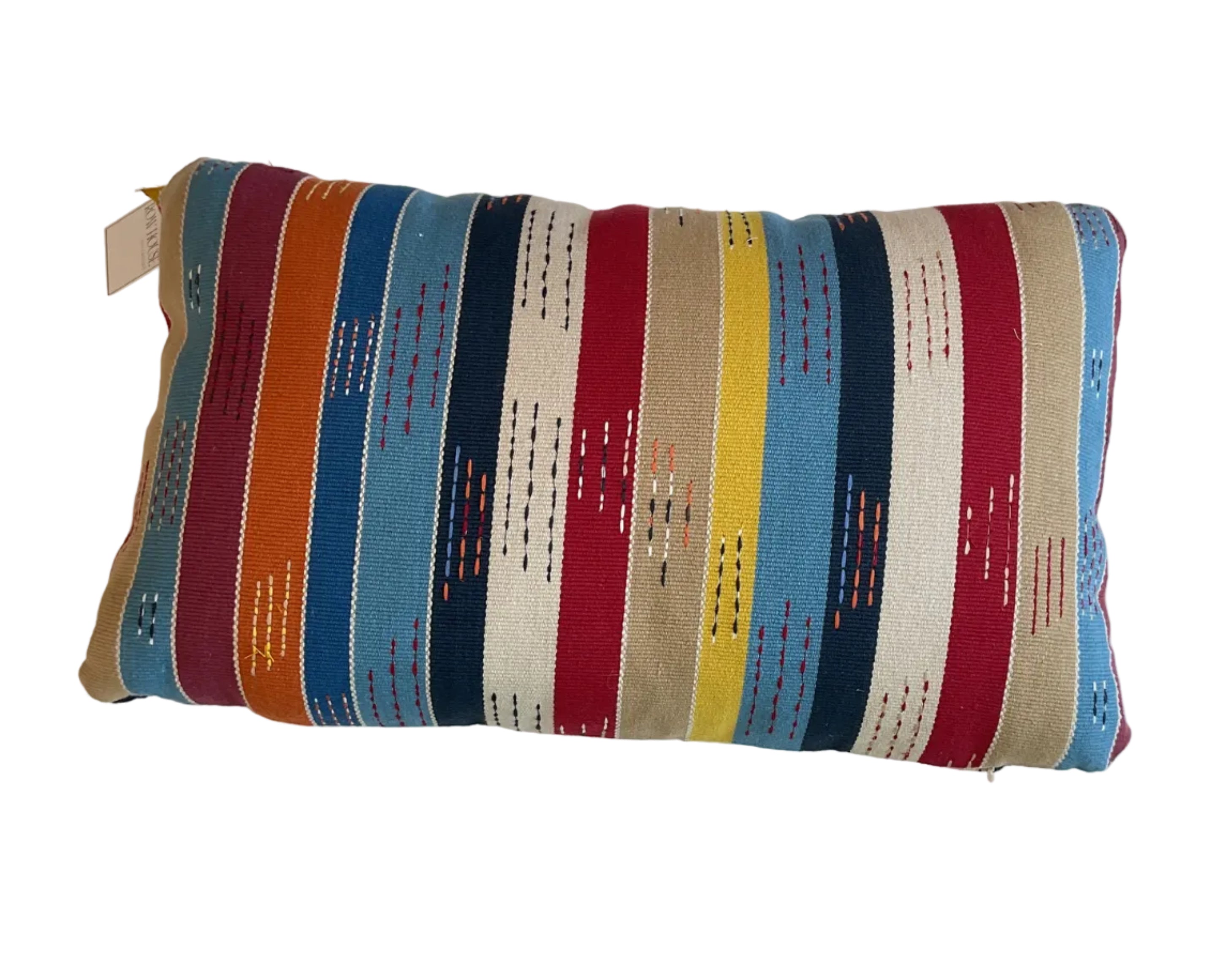 Custom Stripe Kidney Pillow