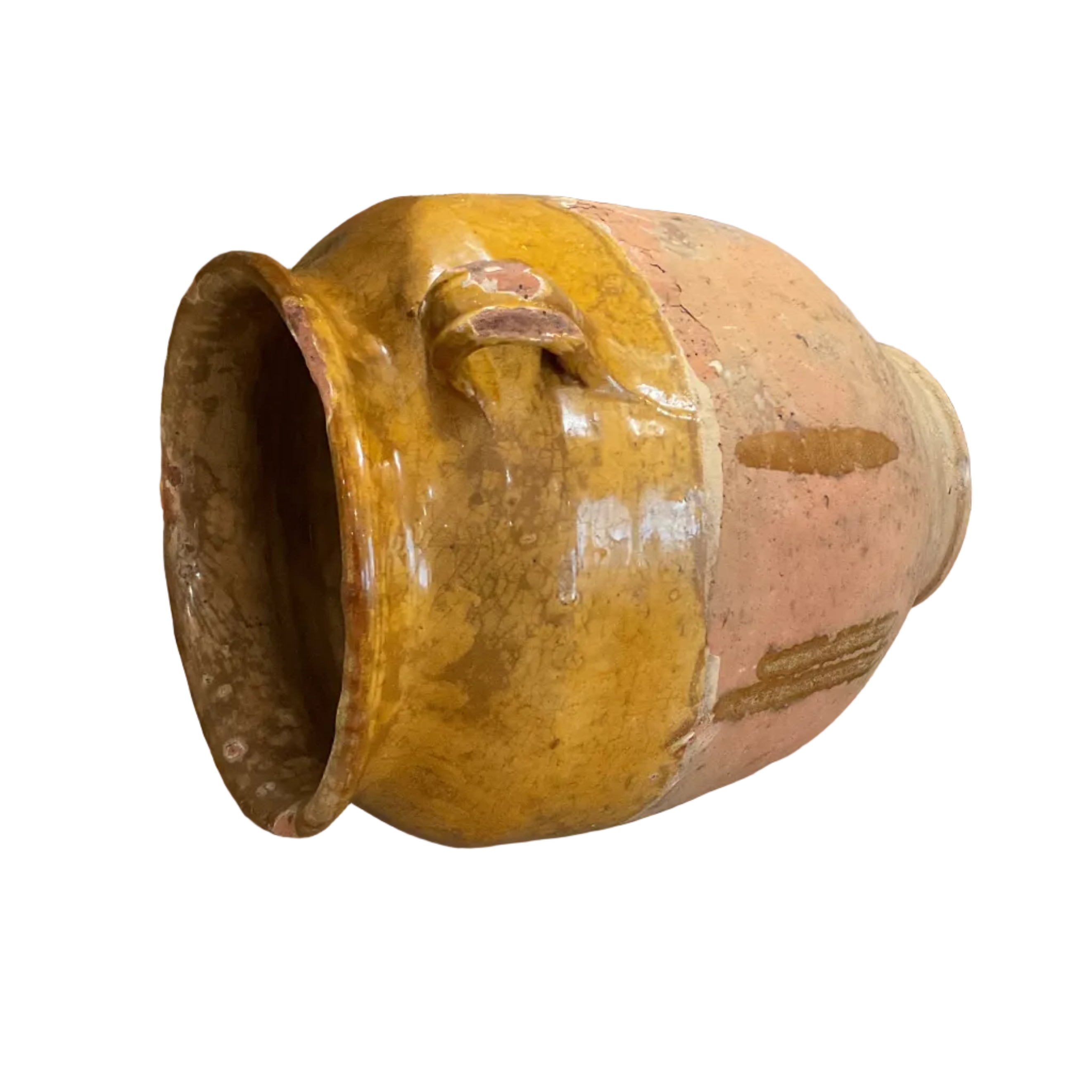 Italian Yellow Jar - Medium