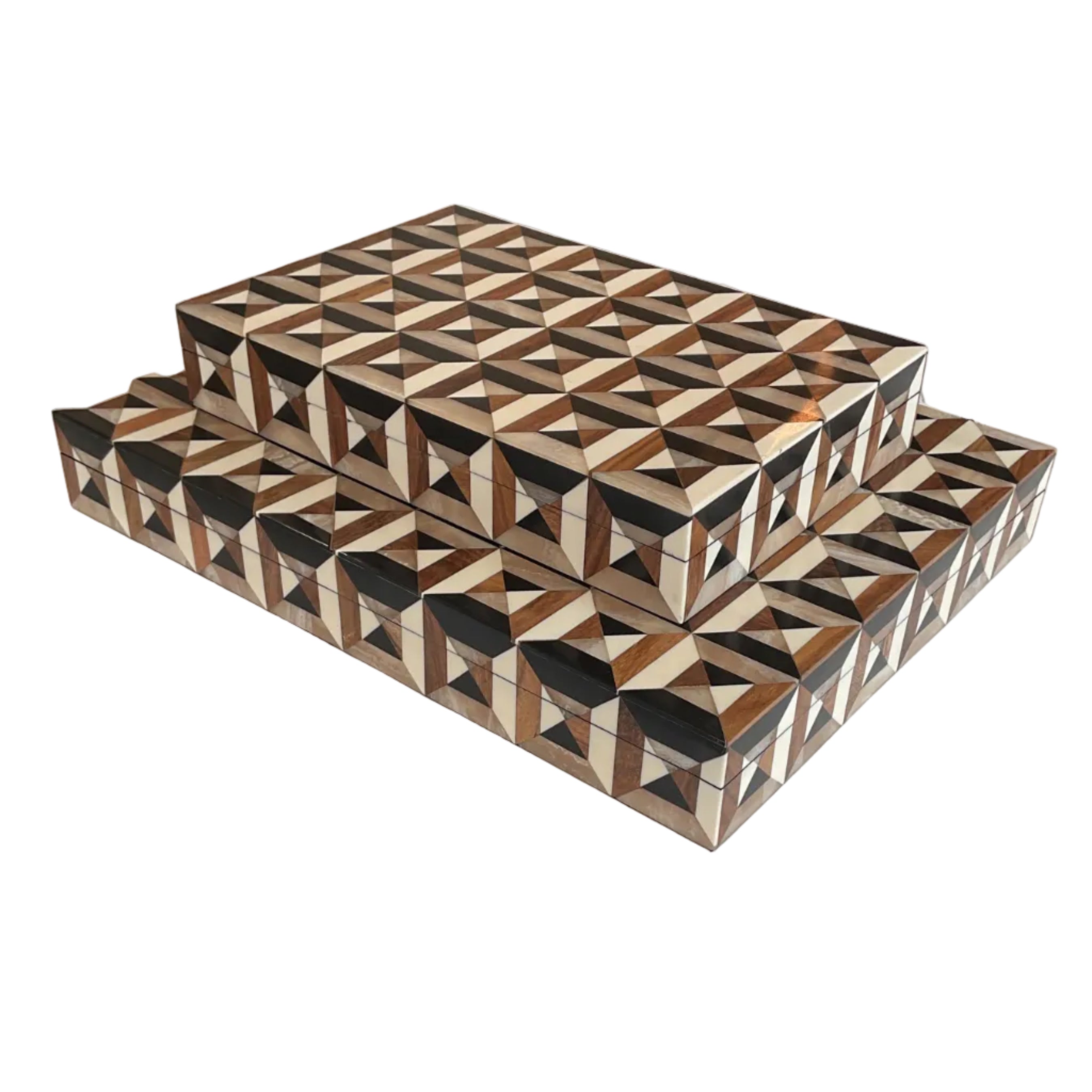 Geometric Inlay Box