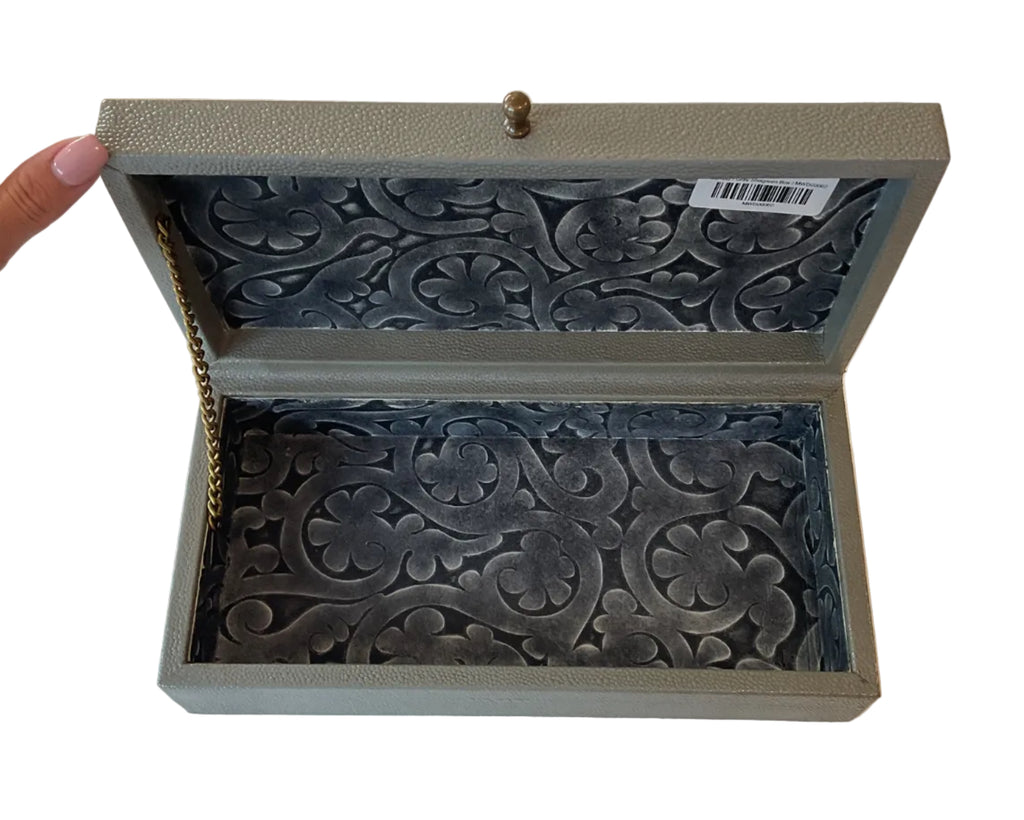Sarreid - Gray Shagreen Box