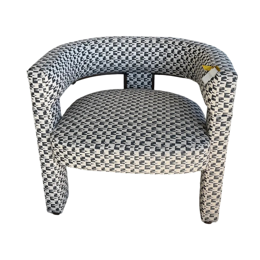 Custom Barrel Chair