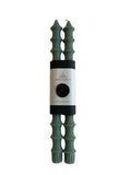 Bamboo Taper Beeswax Candle - Pair