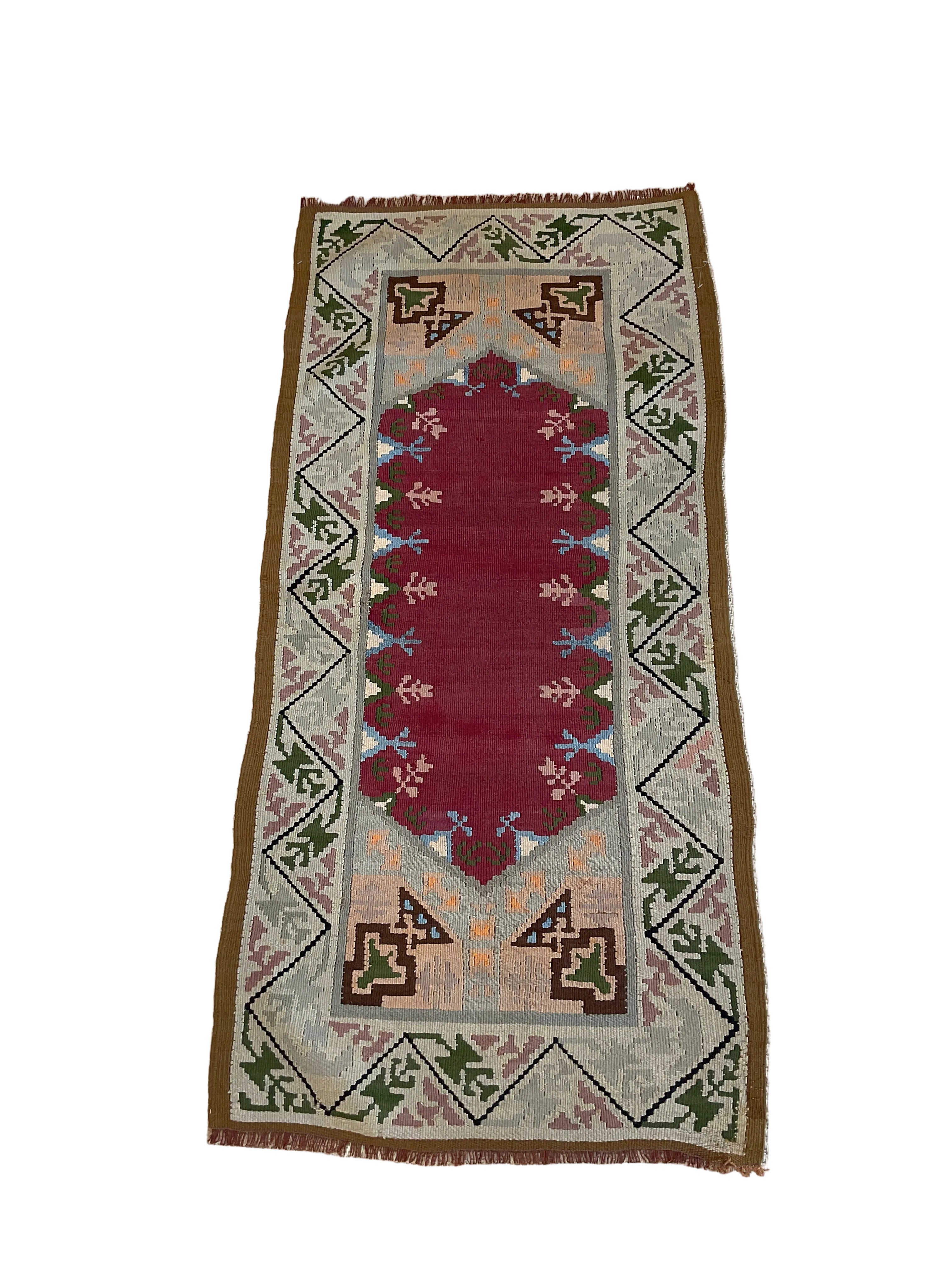 Bulgarian/Kilim Rug - 2.9'x3.7'