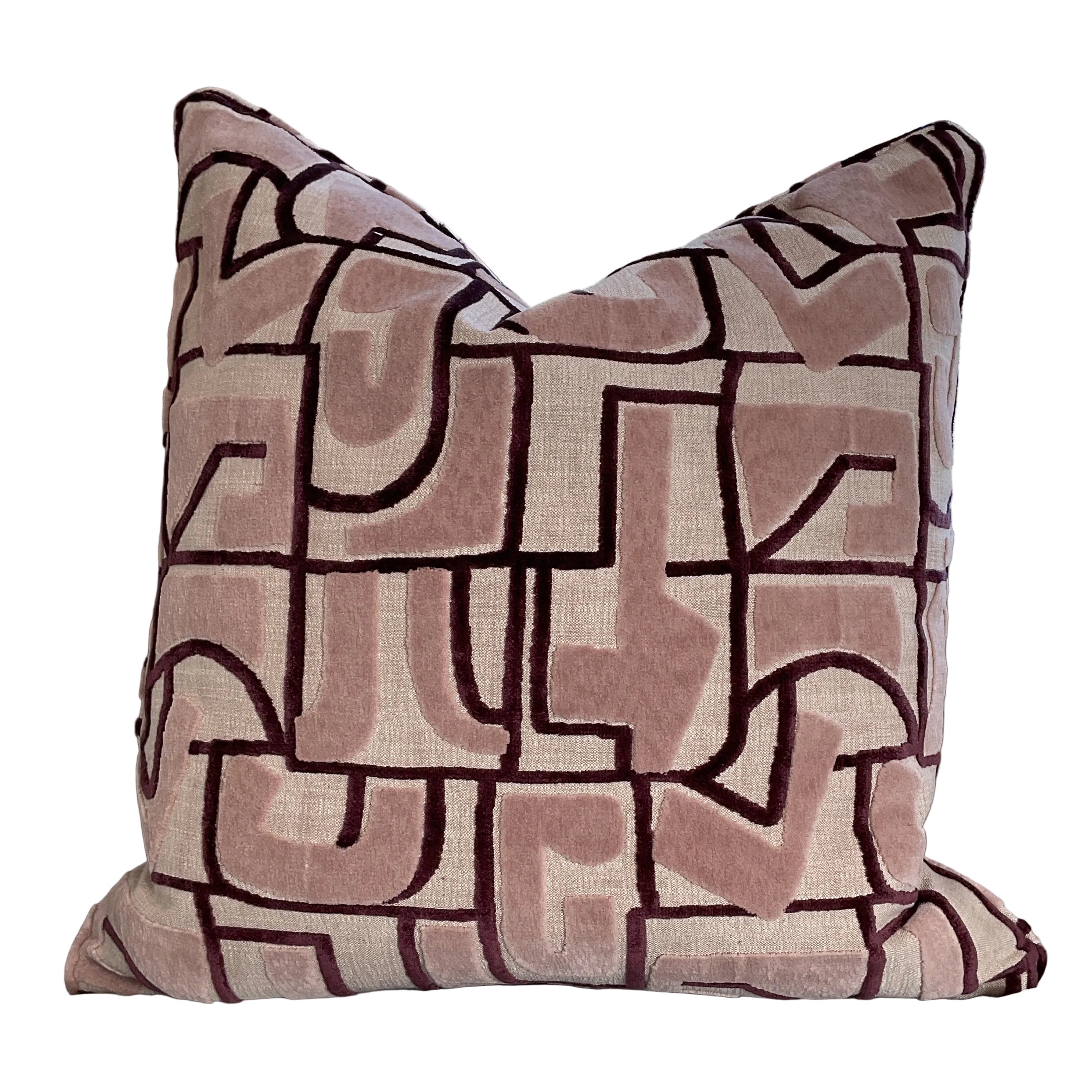 Custom Velvet Pillow - 24"