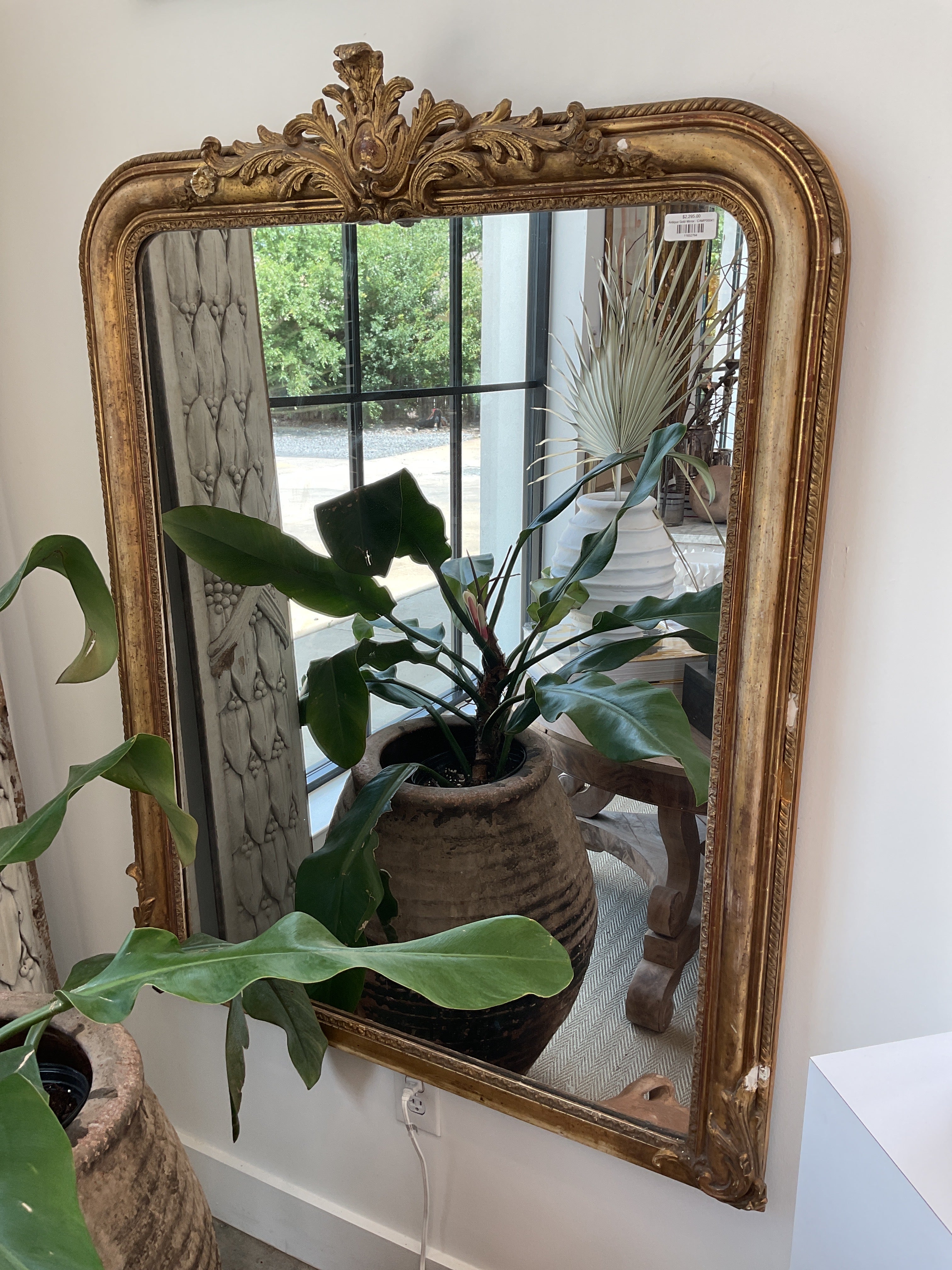 Antique Gold Mirror