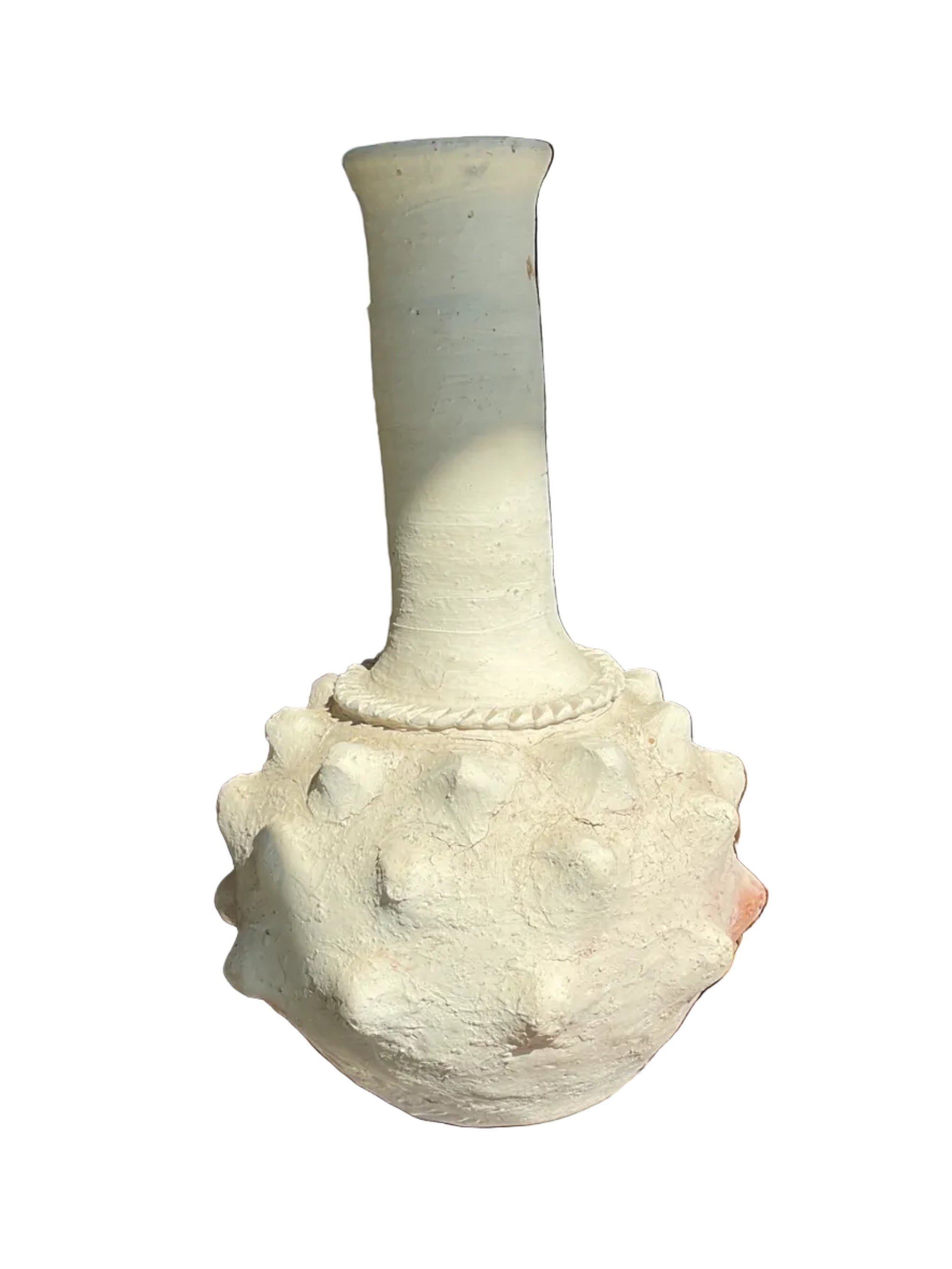 White Sculpture Vase