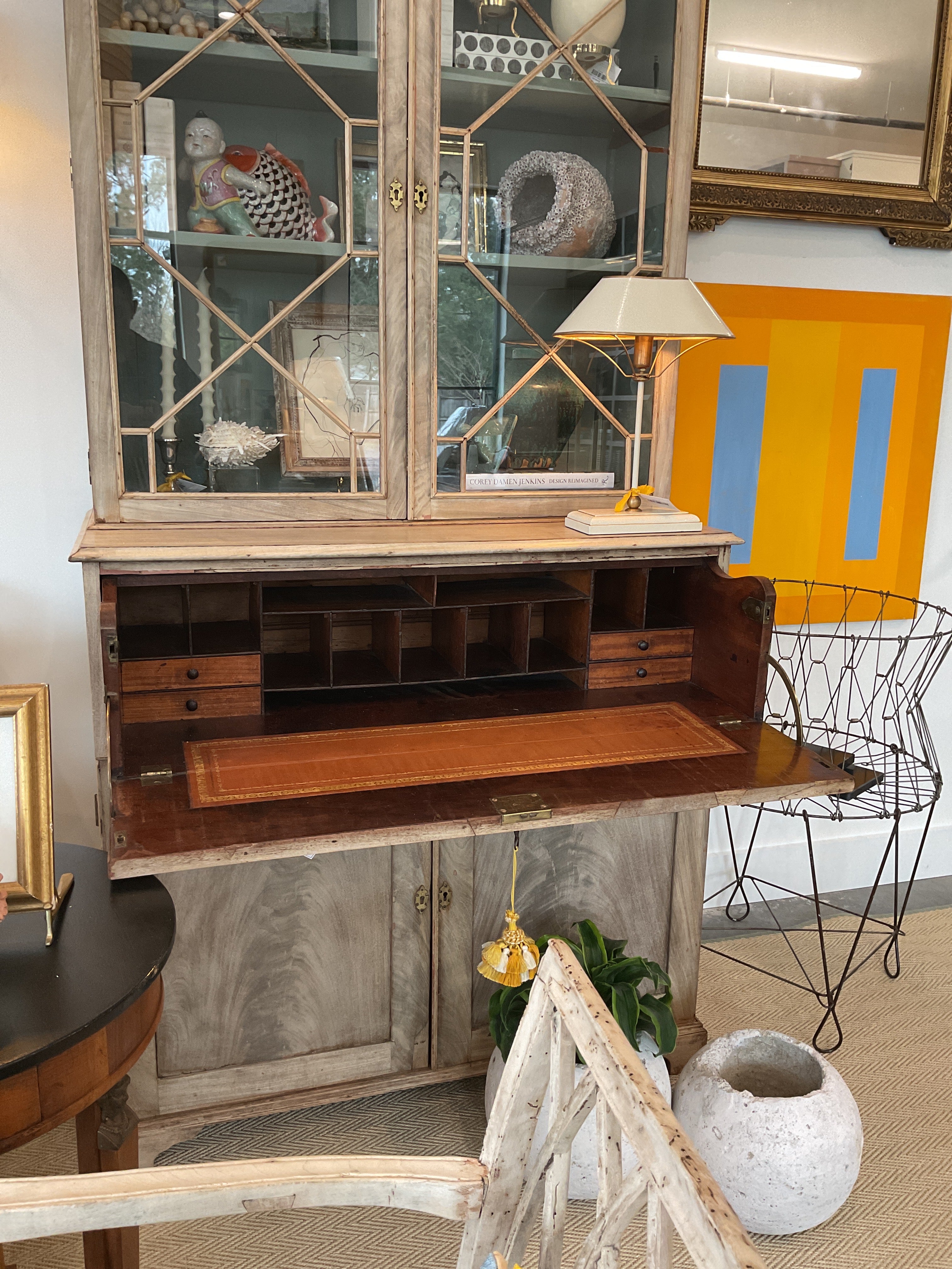 Bleached Wood Secretary