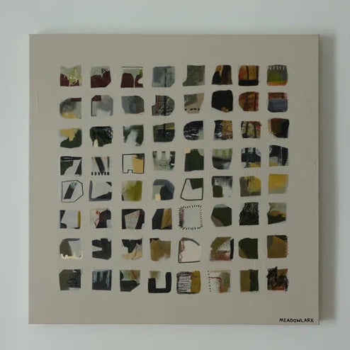 Kim Meadowlark Painting "DIFFERENT PACE" 24X24"