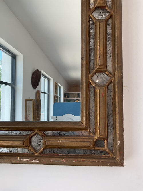 Art Deco Painted Mirror