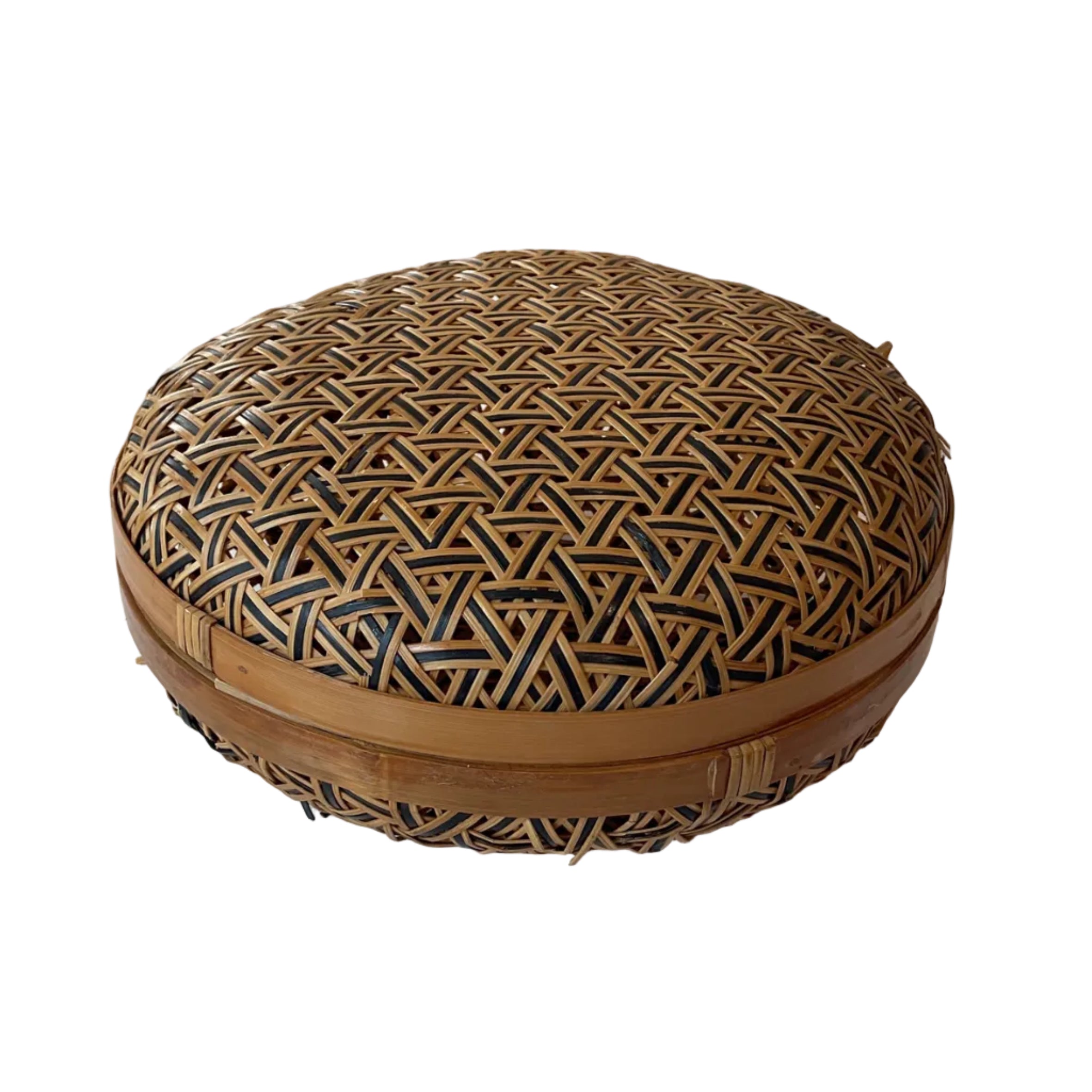 Small Chinese Woven Rice Basket