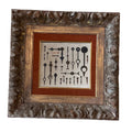 18th Century Framed Clock Hands