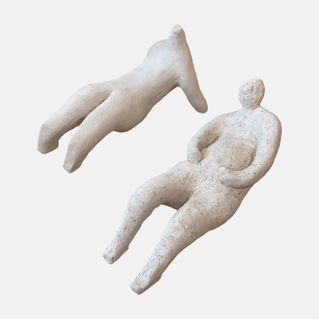 People Garden Statue - Pair