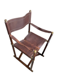 Leather Safari Chair