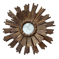 Antique Double Layer Sunburst Mirror