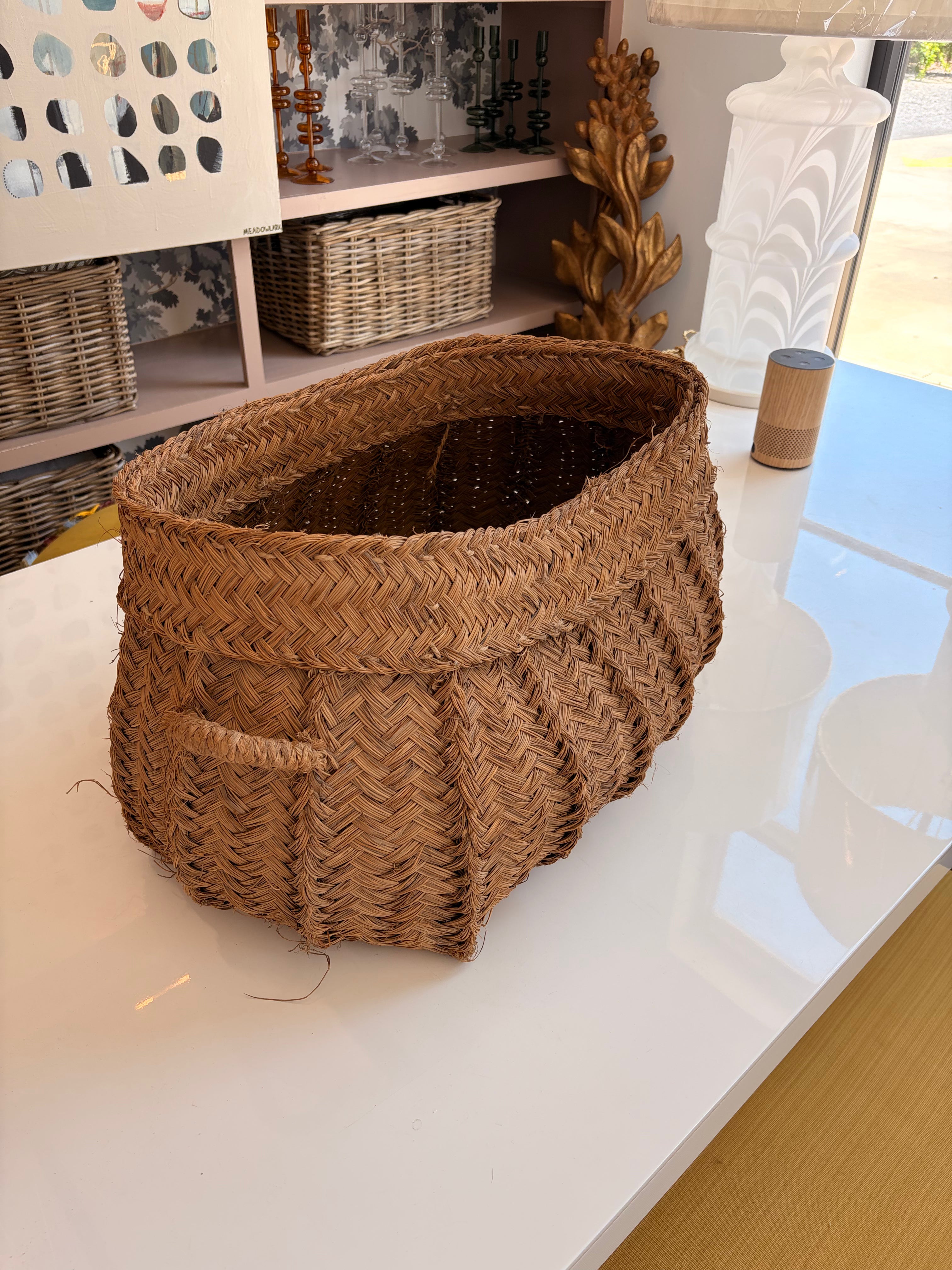 Antique French Basket