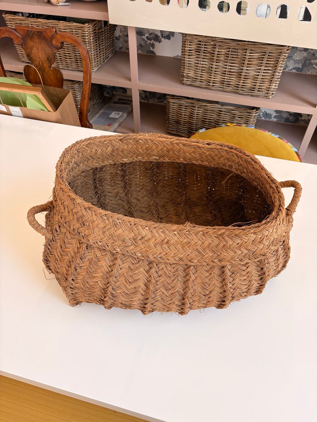 Antique French Basket